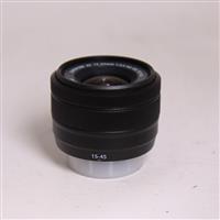 Used Fujifilm XC 15-45mm f/3.5-5.6 OIS PZ Zoom Lens Black