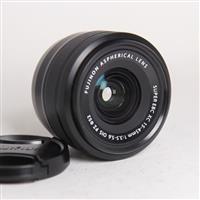 Used Fujifilm XC 15-45mm f/3.5-5.6 OIS PZ Zoom Lens Black