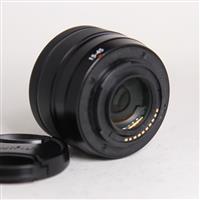 Used Fujifilm XC 15-45mm f/3.5-5.6 OIS PZ Zoom Lens Black