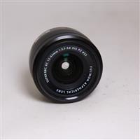 Used Fujifilm XC 15-45mm f/3.5-5.6 OIS PZ Zoom Lens Black