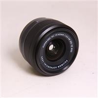 Used Fujifilm XC 15-45mm f/3.5-5.6 OIS PZ Zoom Lens Black