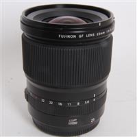 Used Fujifilm GF 23mm f4 R LM WR Medium Format Wide Angle Lens