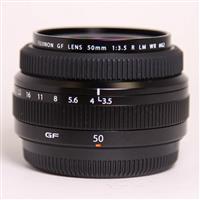 Used Fujifilm GF 50mm lens f/3.5 R LM WR