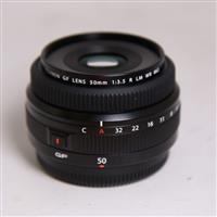 Used Fujifilm GF 50mm lens f/3.5 R LM WR