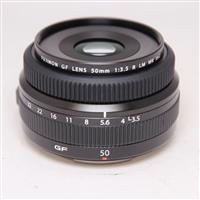 Used Fujifilm GF 50mm lens f/3.5 R LM WR