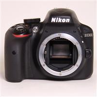 Used Nikon D3300 DSLR Digital Camera Body Black