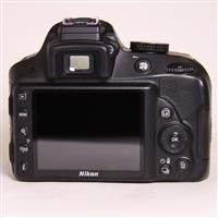 Used Nikon D3300 DSLR Digital Camera Body Black