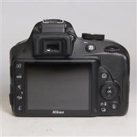 Used Nikon D3300 DSLR Digital Camera Body Black