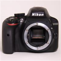 Used Nikon D3300 DSLR Digital Camera Body Black