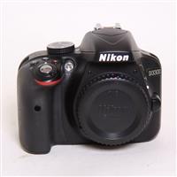 Used Nikon D3300 DSLR Digital Camera Body Black