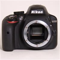 Used Nikon D3300 DSLR Digital Camera Body Black