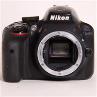 Used Nikon D3300 DSLR Digital Camera Body Black