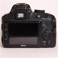 Used Nikon D3300 DSLR Digital Camera Body Black