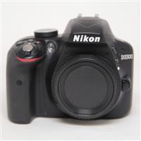 Used Nikon D3300 DSLR Digital Camera Body Black