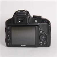 Used Nikon D3300 DSLR Digital Camera Body Black