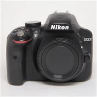 Used Nikon D3300 DSLR Digital Camera Body Black