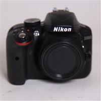 Used Nikon D3300 DSLR Digital Camera Body Black
