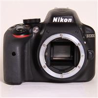 Used Nikon D3300 DSLR Digital Camera Body Black