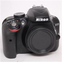 Used Nikon D3300 DSLR Digital Camera Body Black