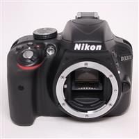 Used Nikon D3300 DSLR Digital Camera Body Black