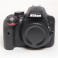 Used Nikon D3300 DSLR Digital Camera Body Black