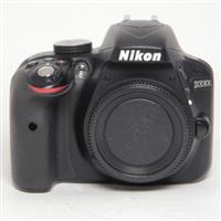 Used Nikon D3300 DSLR Digital Camera Body Black