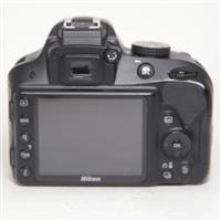 Used Nikon D3300 DSLR Digital Camera Body Black