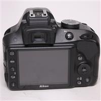 Used Nikon D3300 DSLR Digital Camera Body Black