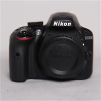 Used Nikon D3300 DSLR Digital Camera Body Black