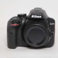 Used Nikon D3400 Digital SLR Camera Body