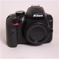 Used Nikon D3400 Digital SLR Camera Body