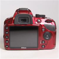 Used Nikon D3200 Body Red