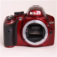 Used Nikon D3200 Body Red