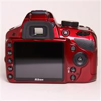 Used Nikon D3200 Body Red