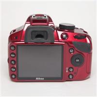 Used Nikon D3200 Body RED
