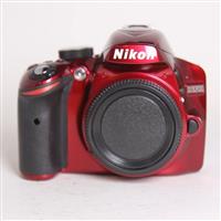 Used Nikon D3200 Body Red