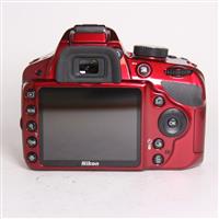 Used Nikon D3200 Body Red