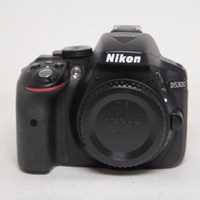 Used Nikon D5300 DSLR Digital camera Body - Black