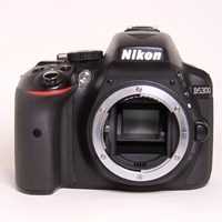 Used Nikon D5300 DSLR Digital camera Body - Black