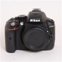 Used Nikon D5300 DSLR Digital camera Body - Black
