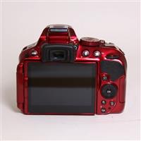 Used Nikon D5300 DSLR Digital camera Body - Red