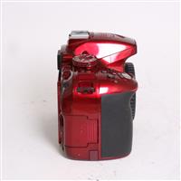 Used Nikon D5300 DSLR Digital Camera Body - Red