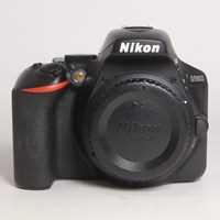 Used Nikon D5600 Digital SLR Camera Body - Black