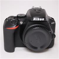 Used Nikon D5600 Digital SLR Camera Body - Black