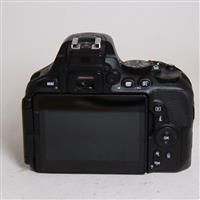 Used Nikon D5600 Digital SLR Camera Body - Black