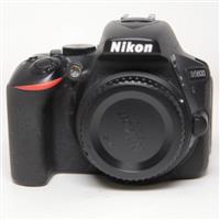 Used Nikon D5600 Digital SLR Camera Body - Black