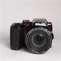 Used Nikon Coolpix B500 Bridge Camera Purple
