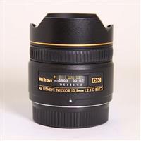 Used Nikon AF DX Fisheye-Nikkor 10.5mm f/2.8G ED Lens