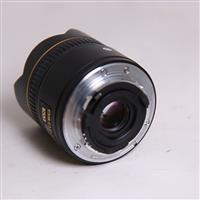 Used Nikon AF DX Fisheye-Nikkor 10.5mm f/2.8G ED Lens