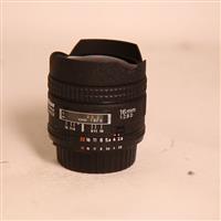 Used Nikon AF Fisheye-Nikkor 16mm f/2.8D Lens